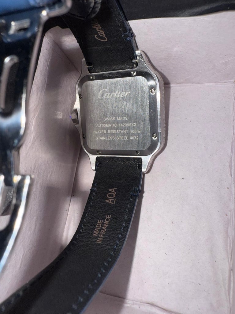Cartier Santos diamond set 