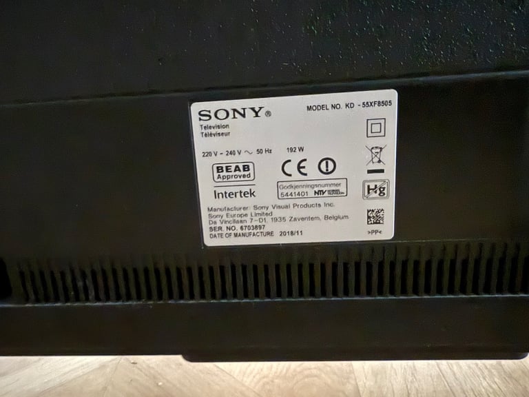Sony smart tv 55 inch