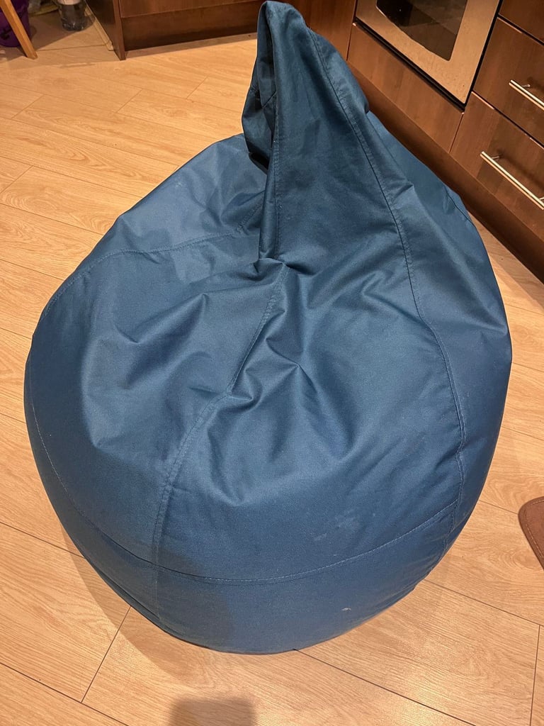 🪑 Teal Bean Bag Chair – Water Resistant, Extra Comfy & Versatile