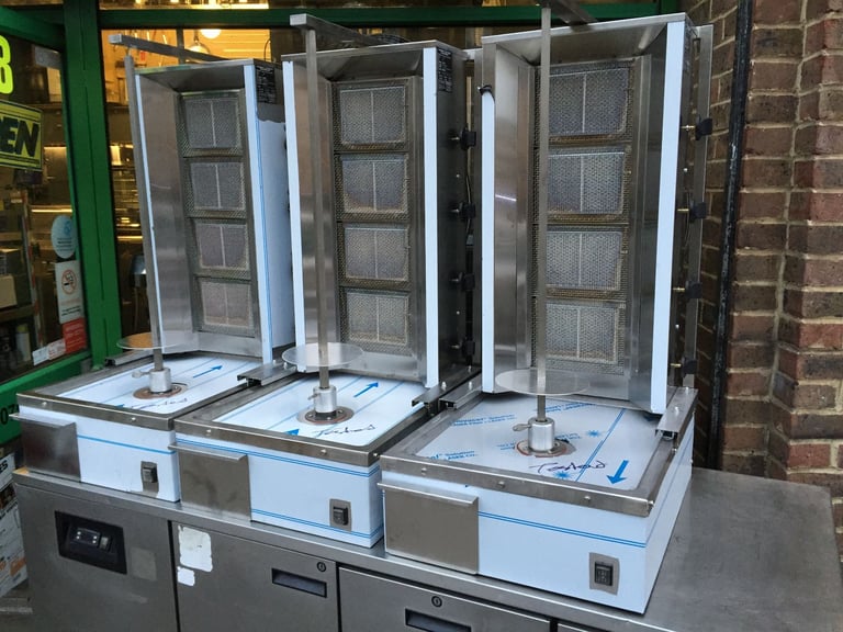image for NEW GAS DONER KEBAB SHAWARMA GRILL MACHINE  CATERING COMMERCIAL KITCHEN EQUIPMENT