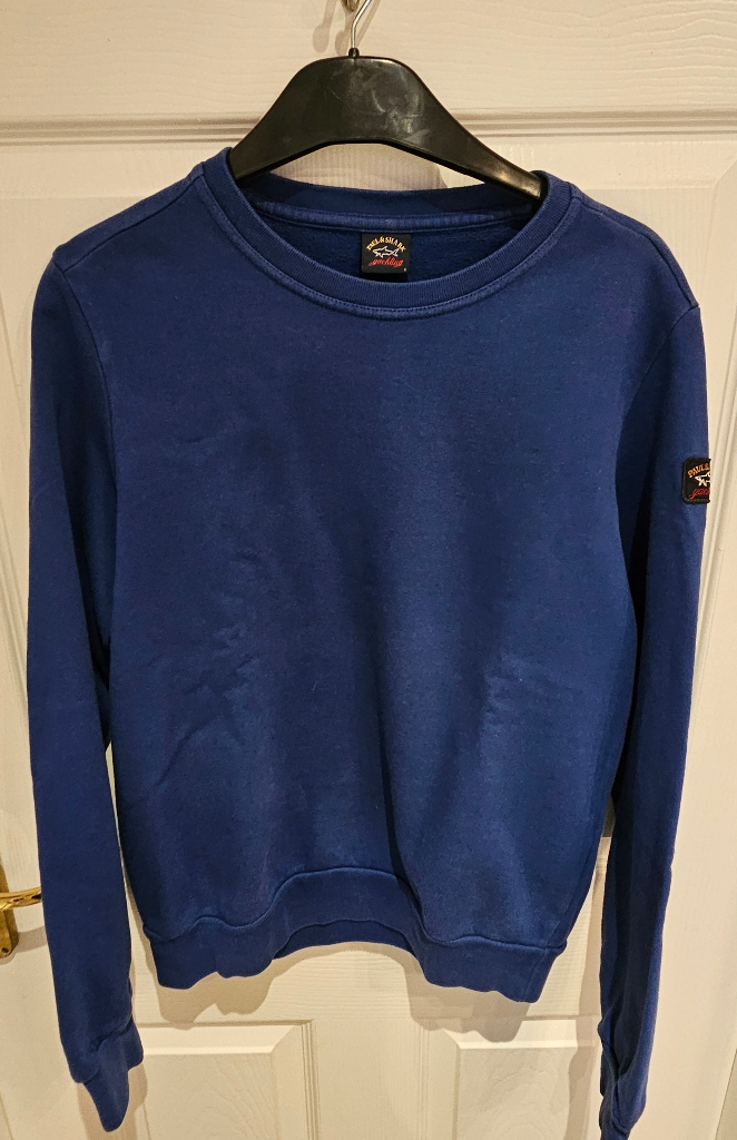 Paul & Shark Yachting Blue Sweatshirt- Size Small
