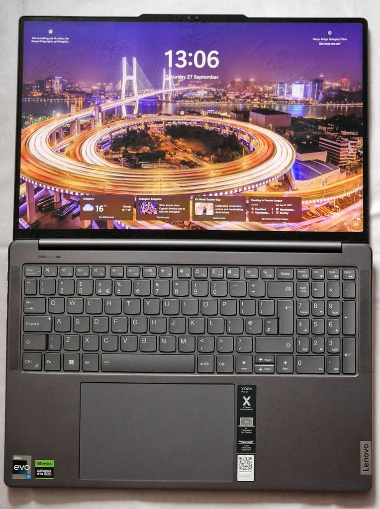 image for Lenovo Yoga Slim Pro 9 16IRP8 Laptop – Storm Grey