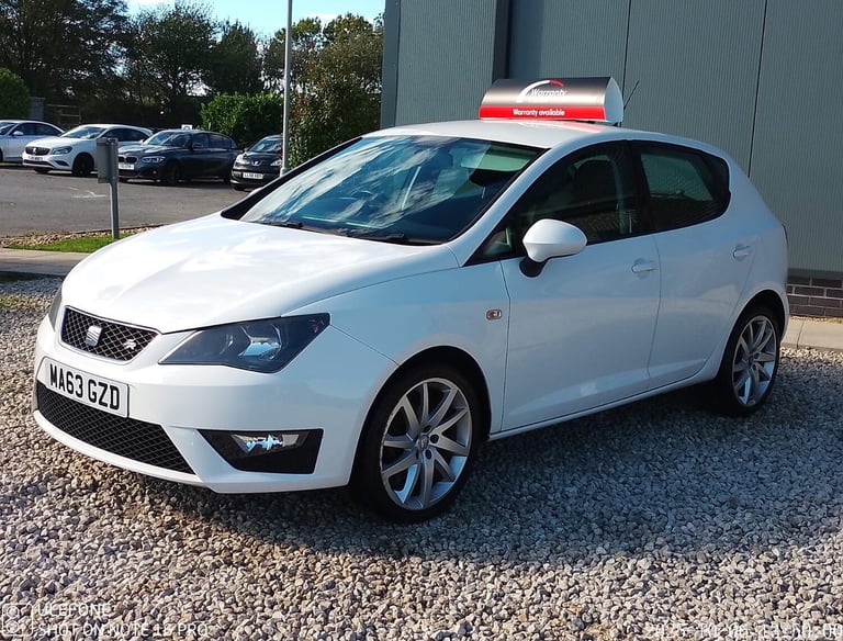 SEAT IBIZA 1.2 TSI FR White Manual Petrol 2013