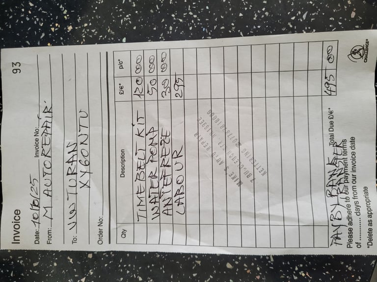 Volkswagen, TOURAN, MPV, 2011, Manual, 1598 (cc), 5 doors