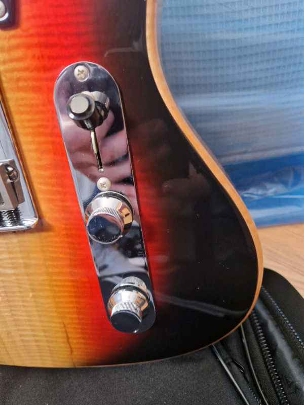 Hanlon electric hand built guitar. Price dropped.