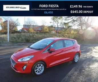 FORD FIESTA 1.1 VCT Zetec 2018,Bluetooth,DAB,A/Con,Service History,Superb Condition,Ulez Compliant