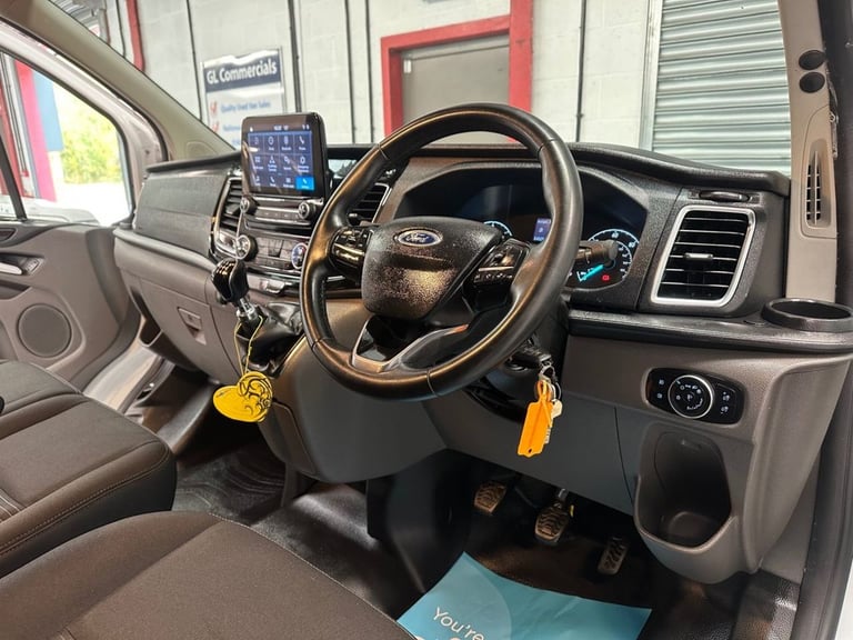 2022 22 FORD TRANSIT CUSTOM 2.0 300 ECOBLUE LIMITED L2 LWB EURO 6 130 BHP * 54,6