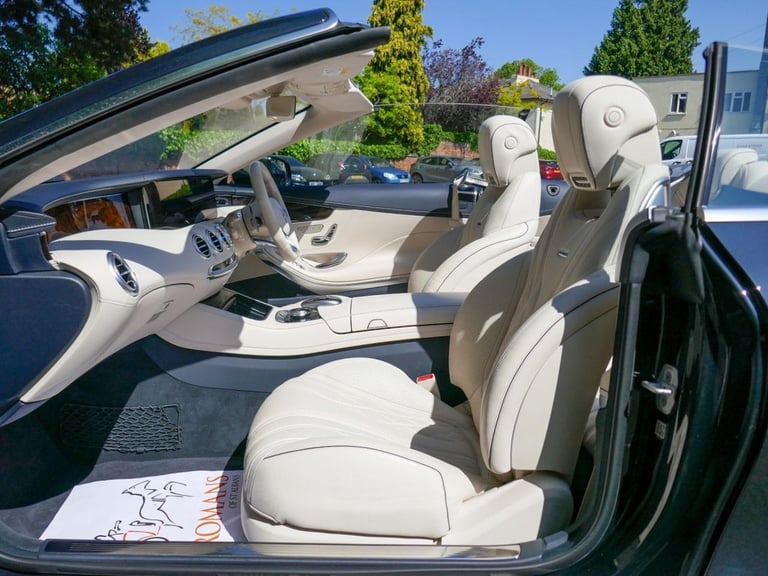2018 Mercedes-Benz S-Class 4.0 S63 V8 BiTurbo AMG S Cabriolet 2dr Petrol SpdS MCT Euro 6 (s/s) (6...