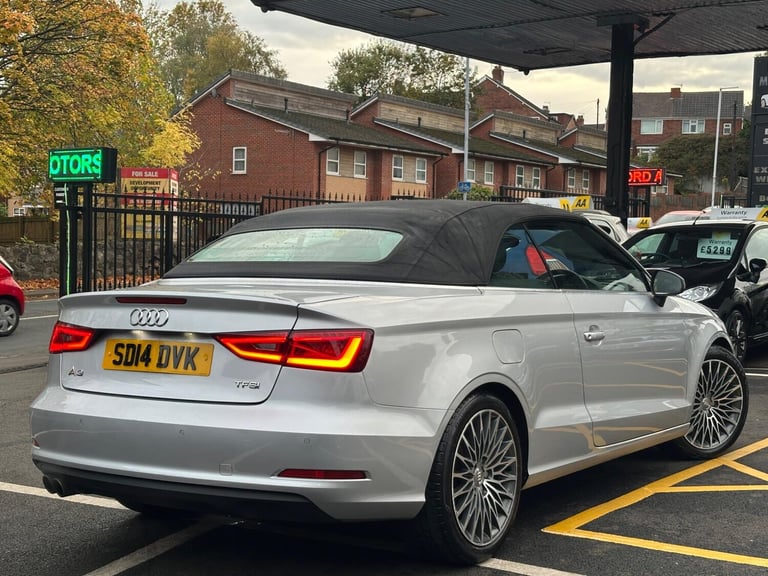 2014 Audi A3 Cabriolet 1.4 TFSI CoD Sport Euro 6 (s/s) 2dr CONVERTIBLE Petrol Manual