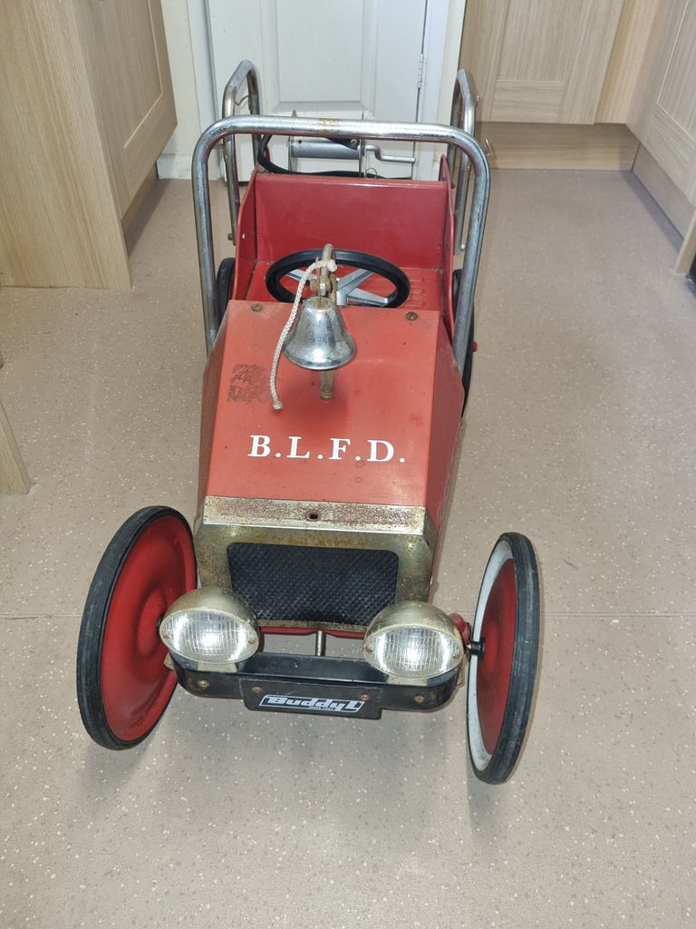 image for Firetruck pedal car 