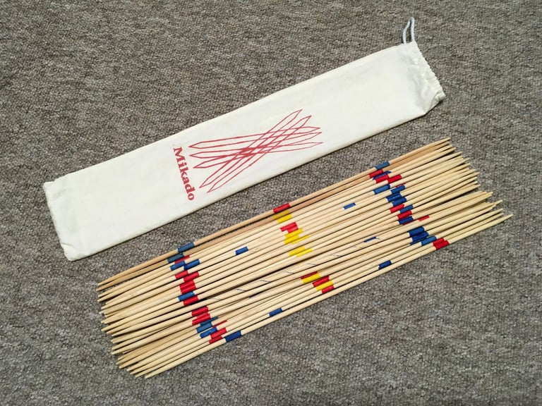 image for NEW - MIKADO - GIANT SIZED PICK UP STICKS GAME