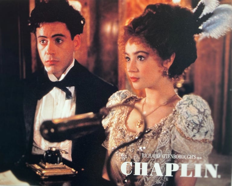 Rare CHARLIE CHAPLIN Biography  Film Cinema Publicity Photos.