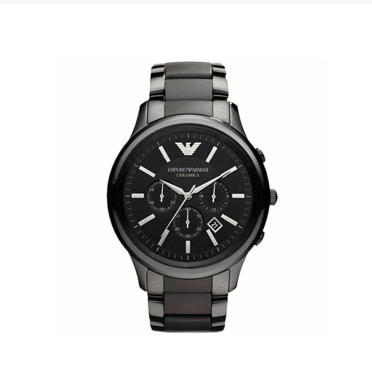 image for Emporio Armani AR1451 Chronograph Ceramic Men's Watch