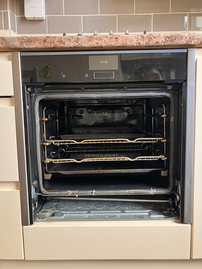 Neff oven slide and hide