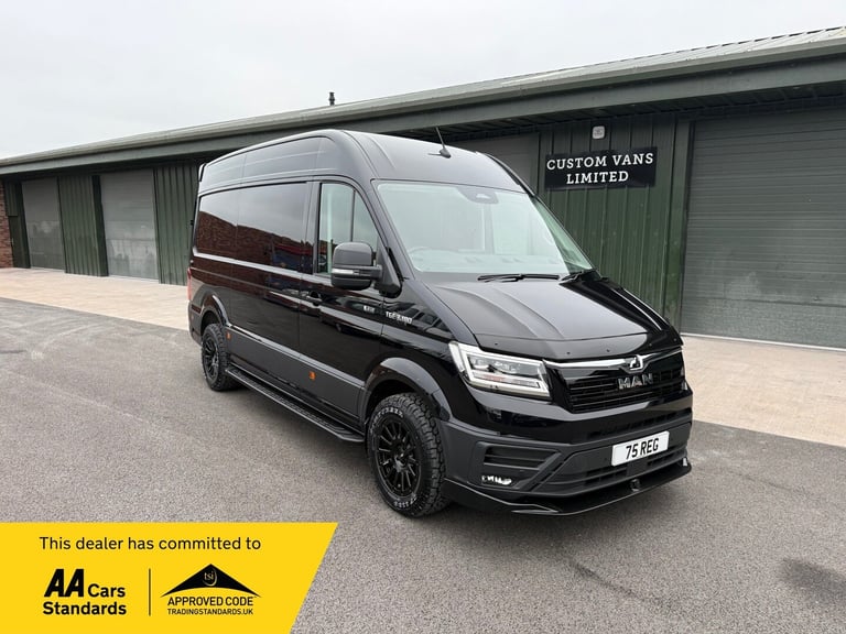 2025/75 MAN TGE 4X4 180 BITURBO LION XC VAN AUTO CRAFTER