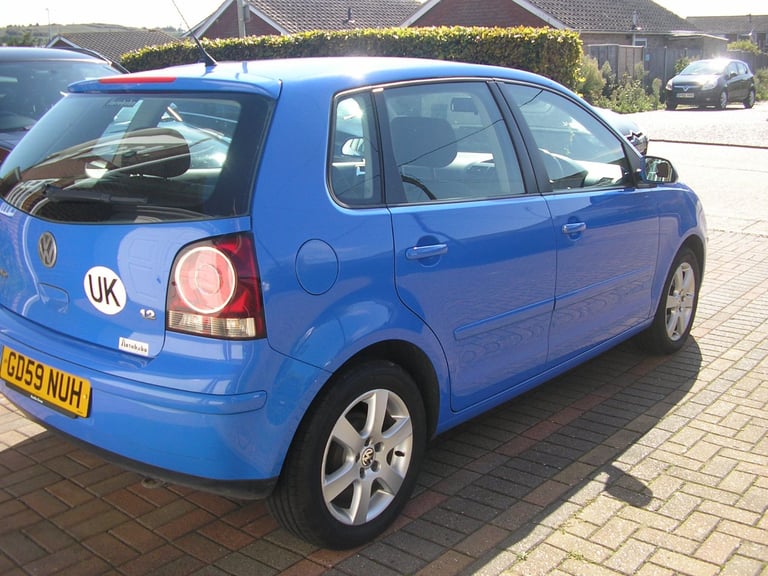 (2009) VW POLO 1.2 MATCH EDITION BLUE 5 DOOR 71000 MILES ONLY FSH ABSOLUTELY IMMACULATE