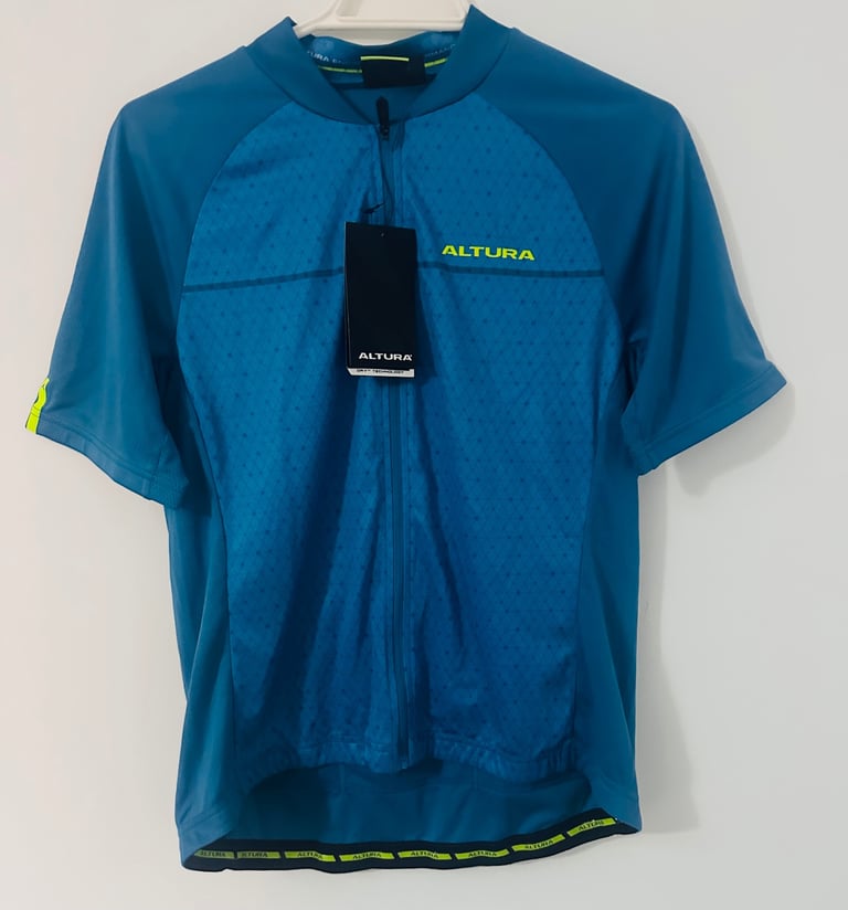 Altura Womens Airstream 2 Short Sleeve Jersey Vivid Blue size UK 16 - Used