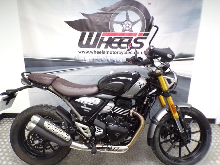 2024 TRIUMPH SCRAMBLER 400X 1 OWNER BIKE FROM NEW
