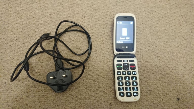 Doro PhoneEasy 611 With Charger (Tesco Mobile)