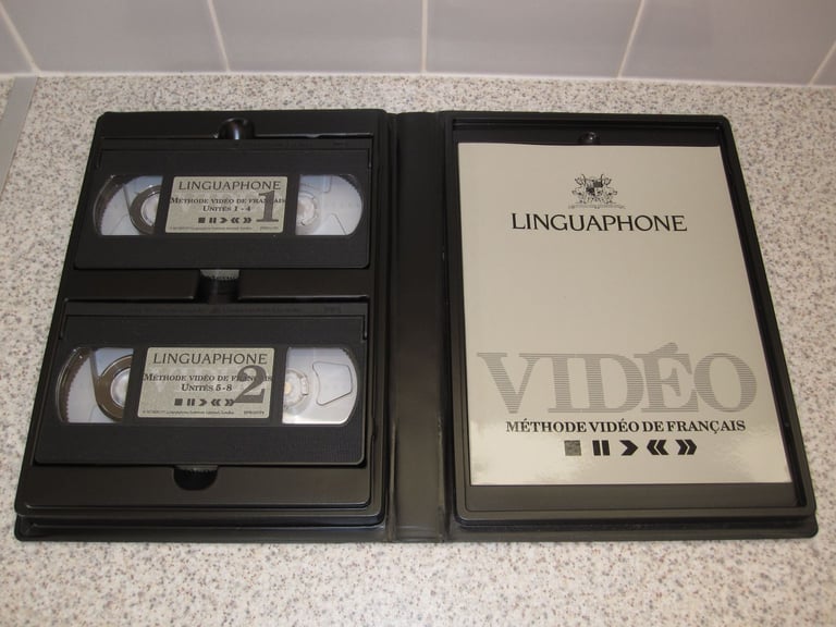Linguaphone French Language Course (2 VHS Cassettes)