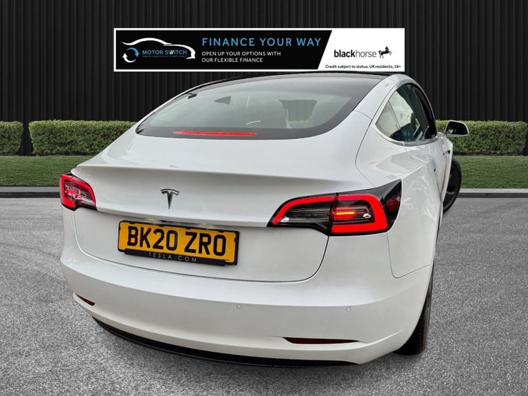 2020 Tesla Model 3 Standard Range Plus Saloon 4dr Electric Auto RWD (241 bhp) Saloon ELECTRIC Aut...