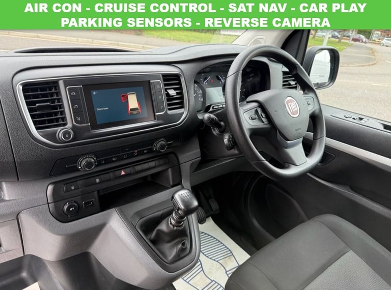 2022 Fiat Scudo 2.0 Multijet Tecnico Crew Van Double Cab 6dr Diesel Manual LWB Euro 6 (s/s) Combi...