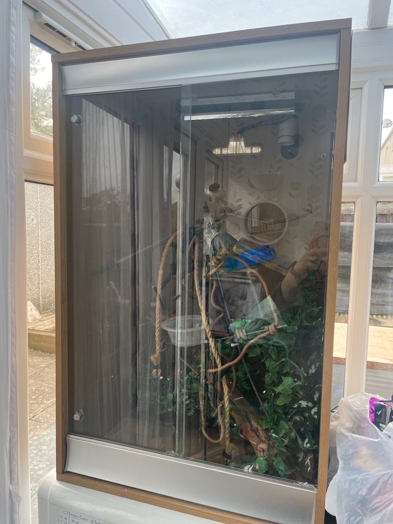 image for Large vivarium for gecko/ chameleon plus extras