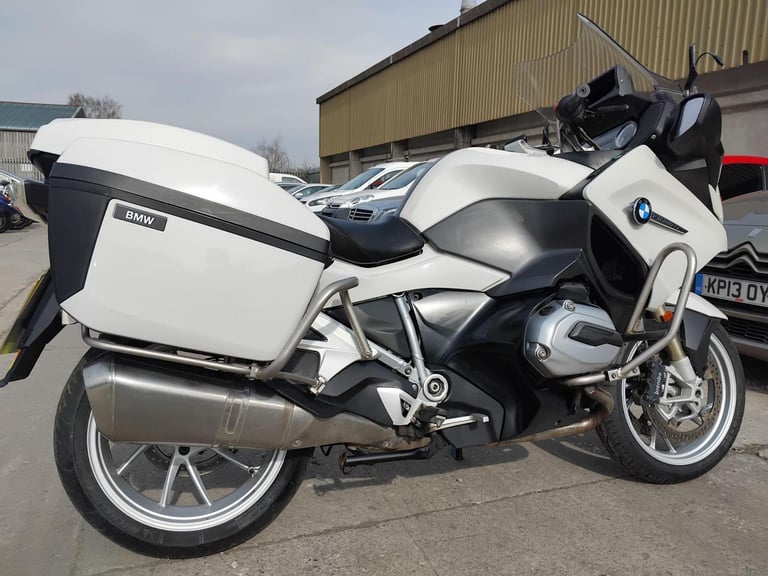 2017 66 BMW R1200RT LC EX POLICE WHITE R 1200 RT LIQUID COOLED INCLUDES VAT