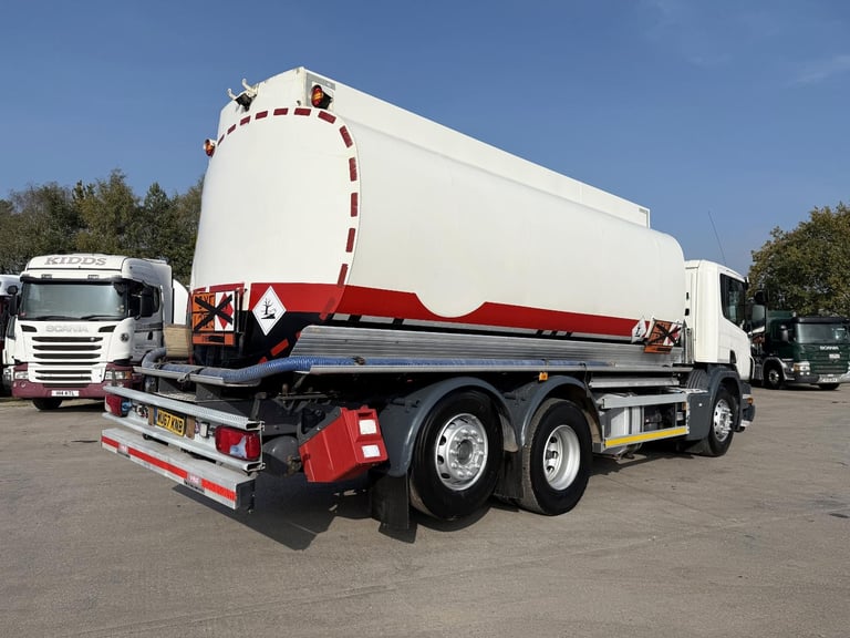 2017 SCANIA P320 20,000 LITRE FUEL TANKER 
