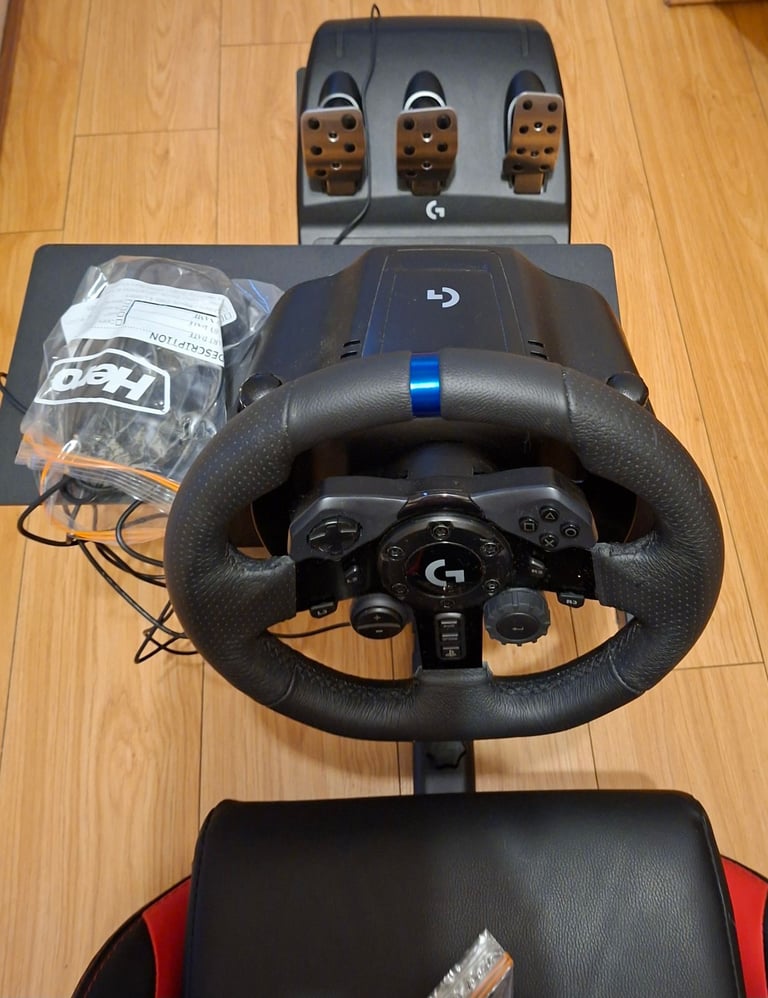 Gaming Wheel and Seat