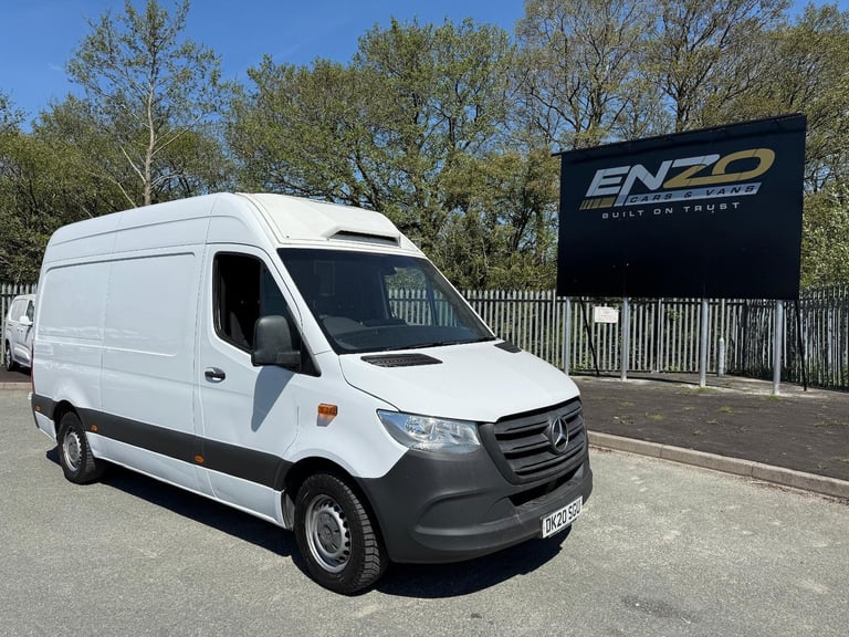 2020 20 REG MERCEDES-BENZ SPRINTER 314 CDI RWD MWB HIGH ROOF PANEL EURO 6 ULEZ