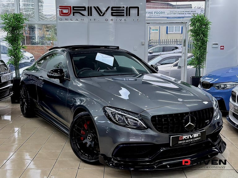 HUGE SPEC! MERCEDES BENZ C63S AMG COUPE BiTURBO PREM C CLASS AT+FREE DELIVERY !