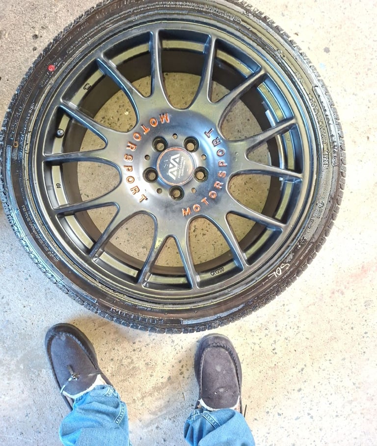 5x100  18inch BBS wheels