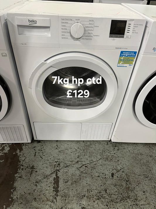 image for Beko 7kg condenser tumble dryer 🌟 Free Delivery 🌟 120 Days Warranty 🌟 