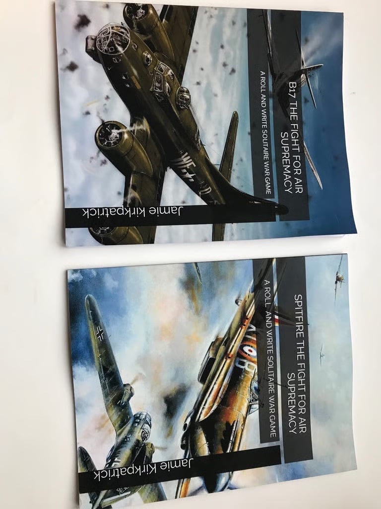 image for 2X SPITFIRE GAMING BOOKS JAMIE KIRKPATRICK