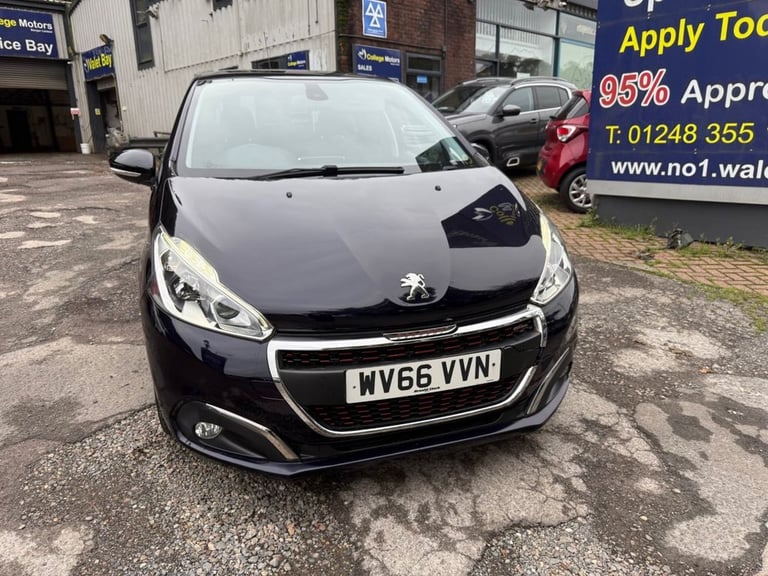 2016 Peugeot 208 1.2 PureTech 110 GT Line 5dr HATCHBACK PETROL Manual