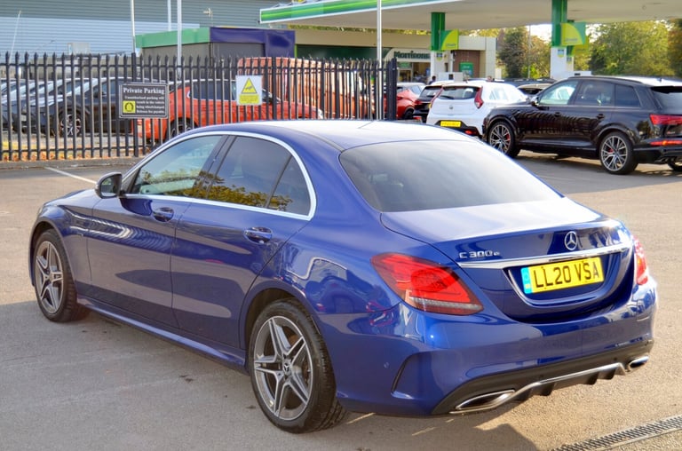 2020 Mercedes-Benz C Class C300e AMG Line Edition 4dr 9G-Tronic SALOON Petrol Parallel Phev Autom...
