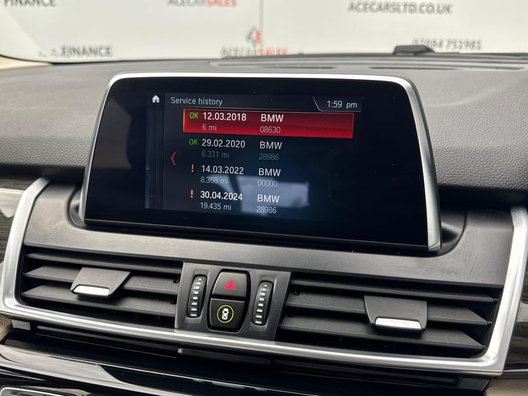 2018 BMW 2 Series Active Tourer 2.0 220i Luxury DCT Euro 6 (s/s) 5dr HATCHBACK Petrol Automatic