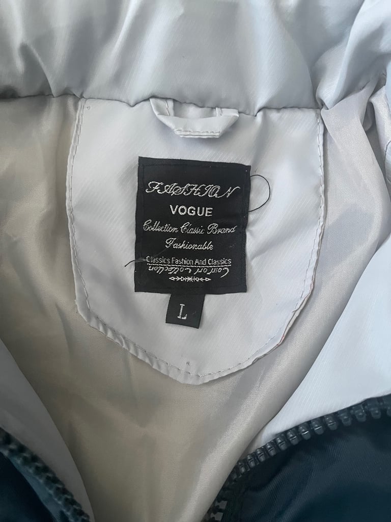 New Vogue Mens Padded Coat size M
