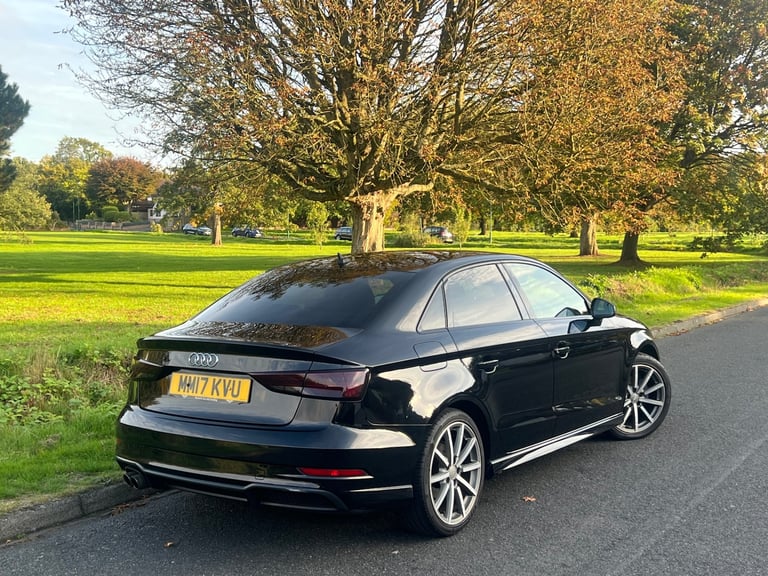 2017 Audi A3 1.4 TFSI Black Edition 4dr S Tronic SALOON Petrol Automatic