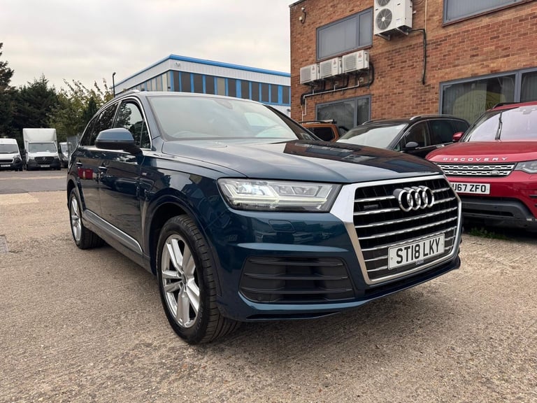 2018 Audi Q7 3.0 TDI V6 S line Tiptronic quattro Euro 6 (s/s) 5dr ESTATE Diesel Automatic