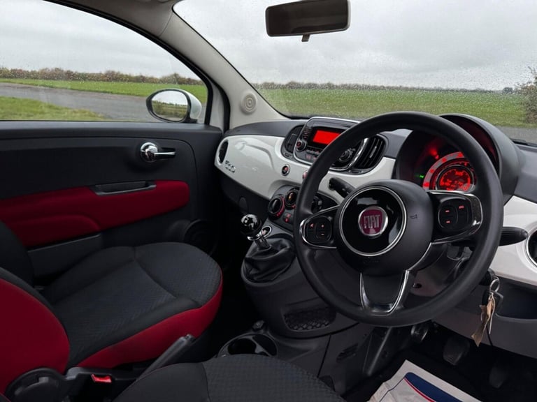 2016 Fiat 500 1.2 ECO Pop Star Euro 6 (s/s) 3dr Hatchback Petrol Manual
