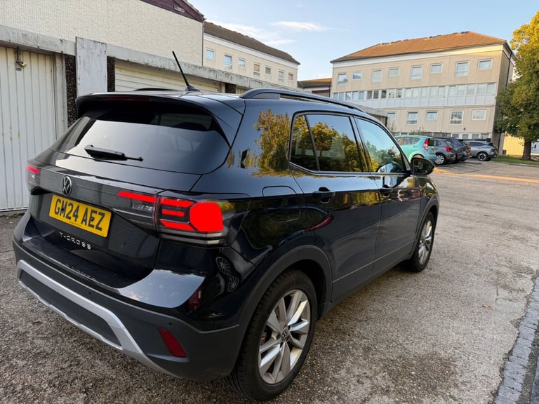 2024 24, VOLKSWAGEN T-CROSS 1.0 TSi MATCH DSG, 8K MILES, 1 OWNER, AUTOMATIC, ULEZ FREE