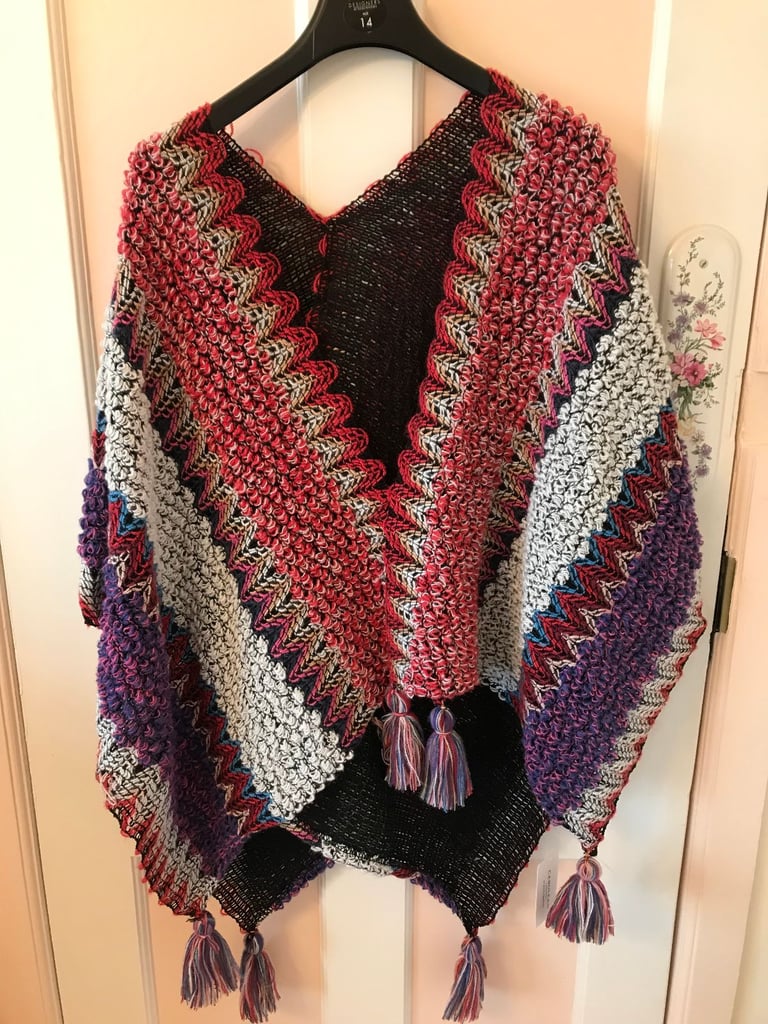 image for New - Woman shawl, multi-colours