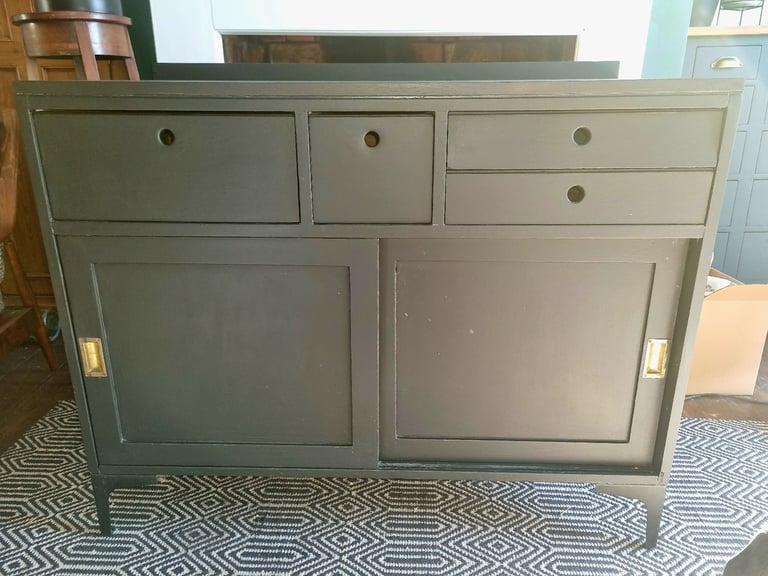 image for Vintage terence conran unit sideboard cupboard chest of drawers kitchen 
