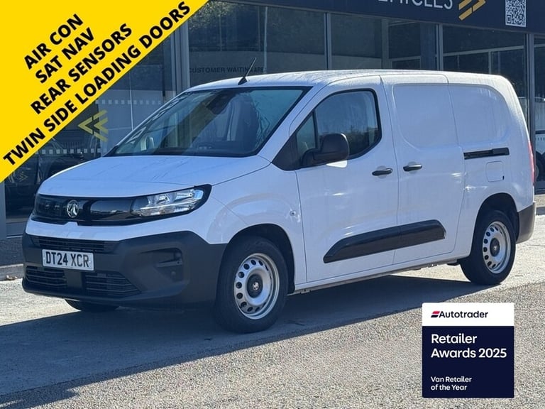 2024 Vauxhall Combo CDTI 100PS Turbo D 2300 Prime L2 Lwb With Air Con, Sat Nav, Rear Sensors &amp...