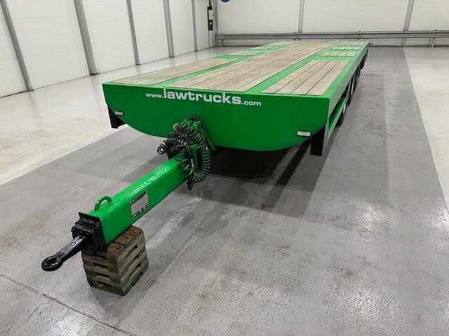 JPM Tri Axle Flatbed Drawbar Trailer