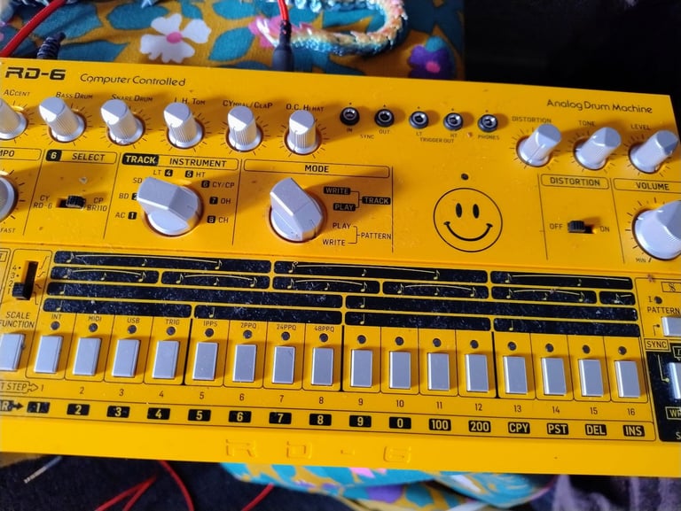 Behringer computer controlled drum machine 