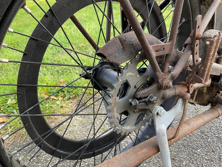 Triumph Model P 1926 unrestored ideal winter project 