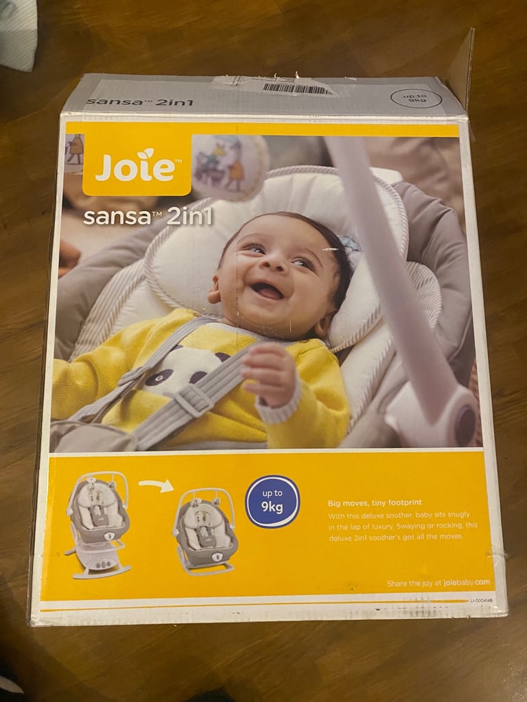 Joie Sansa 2 in 1 electric swing Rocker bouncer 